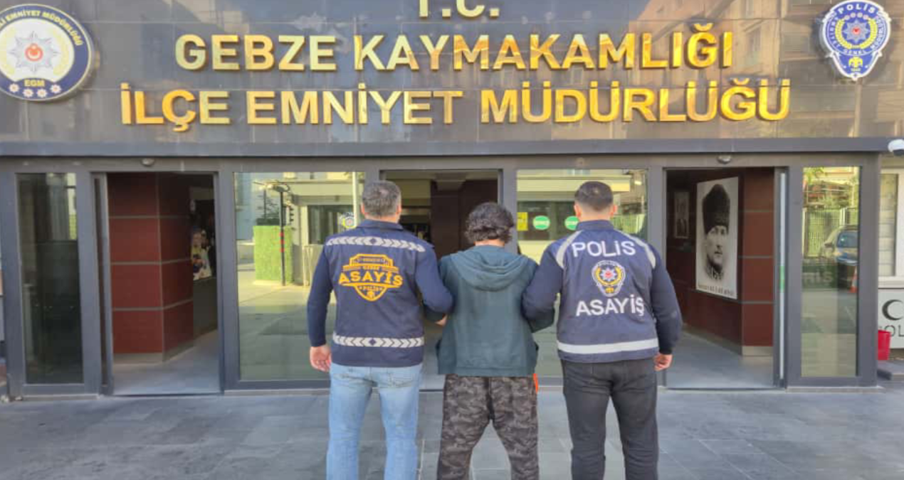 kocaelide 13 yil 7 ay kesinlesmis hapis cezasi bulunan hukumlu yakalandi FiaWFlCw