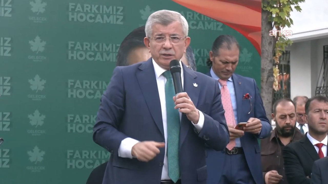 ahmet davutoglu partisinin yeni genel merkezini acti muhalefet trollerine boyun egmeyiz VypgfylP