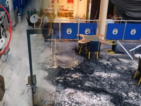 Bursa’da Şok Eden Olay: İki Çocuk Fenerbahçeliler Derneği’ni Ateşe Verdi