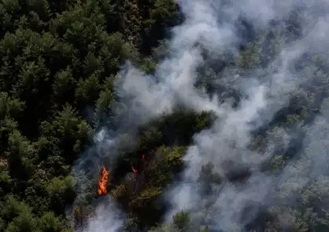Fethiye’de Orman Yangını: Müdahale Çalışmaları Devam Ediyor