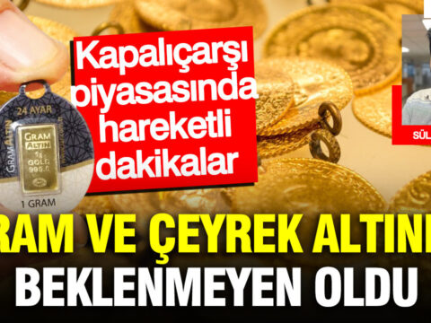Altin fiyatlari bugun ne kadar gram altin ceyrek altinda rakam degisti 62HtFkcj